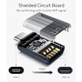 Miniatyrbild 4 av 5: USB C till USB Adapter (2-pack), USB-C Hane till USB3.0 Hona Adapter Kompatibel med MacBook Pro efter 2016, MacBook Air efter 2018 Dark Blue