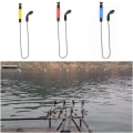 Miniatyrbild 5 av 5: 3 st Bite Indicator Fiske Alarm Ljus Lyser Upp Fiske Spö Fiske Alarm Tillbehör Bärbar Rulle Krokalarm