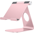 Miniatyrbild 1 av 4: Justerbar surfplatta stativ, surfplatta stativ bord, silver Rose gold