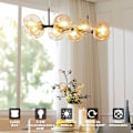 Miniatyrbild 2 av 5: 6W LED-glödlampa i Bayonnate G45 B22, 2700K varmvit, 806Lm, vintageglödlampa, ej dimbar, 6-pack [Energiklass D]