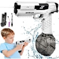 Miniatyrbild 1 av 5: Elektrisk vattenpistol för vuxna barn, automatisk vattenpistol, automatisk vattenpistol, sommarvattensporter, vattenleksaker