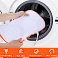 Miniatyrbilde 3 av 5: BH-vaskeposer, Stort sett med undertøysposer for BH-er, Polyester, Oransje, Glidelåslukking