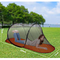 Miniatyrbillede 5 af 5: Hurtig foldbart myggenet, bærbart campingtelt, ultralet pop-up myggenet, udendørs camping myggenet