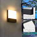 Miniatyrbild 4 av 5: 18W Utomhus Vägglampa LED IP65 Vattentät Utomhus Vägglampa LED Utomhusbelysning [Energisparande Klass F]