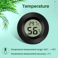 Miniatyrbild 3 av 5: Mini digital LCD-termometer hygrometer, bärbar för reptilinkubatorer, 3 st
