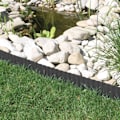 Miniatyrbillede 3 af 4: Klassisk Kantafgrænsning til Græsplæne, Kantafgrænsning, Kantafgrænsning til Blomsterbed, Slåningskant, 9m x 20cm, Sort