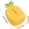 Miniatyrbilde 4 av 4: Ananas søt plysj vevboksdeksel dekorativ frukt myk vevholder papirholder serviettboks