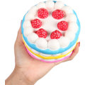 Miniatyrbilde 1 av 3: 4,7 tommers Slow Rise Kawaii Farget Jordbærkake Duft 1 Stykke