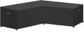 Vattentät sofföverdrag Utomhusmöbel Trädgårdsmöbelöverdrag Möbelskydd Överdrag L-formad hörnsoffa Passar 215x215x87/80cm