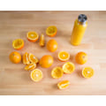 Miniatyrbilde 4 av 5: Klart glassflasker med lokk | Naturlig BPA-fri, miljøvennlig, gjenbrukbar, påfyllbar vannflasker for juicing, 18 oz vannflaske sett med 6