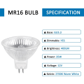 Miniatyrbillede 5 af 5: Halogenpærer, MR16 Spotlys Pære, 12V 35W Pære, Gu5.3 Pære Dæmpbar, 6stk