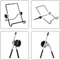 Miniatyrbilde 4 av 5: Tabletstativ, metallstativ for nettbrett, egnet for 8-13 tommer