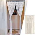 Miniatyrbillede 3 af 5: Macrame hængende væg stof tapet Macrame dør hængende Boho vægdekoration