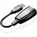 Miniatyrbild 2 av 5: USB-förlängare 50 meter usb-förlängningssignalförstärkare usb2.0 till RJ45 nätverksförlängare