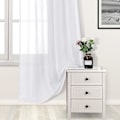 Miniatyrbillede 2 af 4: Polyester Sheer Gardiner - Øjeblikkelige Voile Vinduegardiner til Soveværelse Stue, 134 cm x 210 cm Lange, Sæt af 2 lechoso 34*79inch