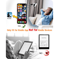 Miniatyrbild 4 av 5: Fjärrkontroll Kindle App Page Turner, Bluetooth-kamera Videobandspelare Fjärrkontroll, Scroll Ring för iPhone, iPad, iOS, Android - Controller