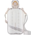 Miniatyrbillede 1 af 5: Sports Vandflaske 750ml, Lækagesikker Drikkedunk, Vandflaske med Sundt Materiale til Rejse Picnic Camping Vandreture White