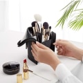 Miniatyrbillede 4 af 5: Makeup børste taske multifunktionel makeup børste arrangør taske