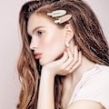 Miniatyrbillede 4 af 5: Hårklips uden mærker, hårklips uden mærker, hårklips til styling og krølle hårtilbehør.