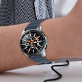 Pikkukuva 4 / 5: Hihna Honor Magic Watch / Watch GS3 - Joustava magneettinen kiinnitys Navy