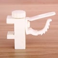 Miniatyrbillede 4 af 4: 2 stk Justerbare Tværstang Beslag Holder Klemme Gardinstang Holder Håndklæde Opbevaring Stativ Krog til Organizer