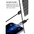 Pikkukuva 4 / 5: USB C - Micro USB -sovitin, Type C/Micro USB -naaras Lightning -urosadapteri, Micro USB - USB C -jatkokappale (8 kpl)