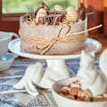 Miniatyrbillede 5 af 5: Kagefad, Påskedekorationer, Keramiske Dessert Tallerkener til Æg