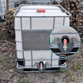 Pikkukuva 4 / 5: S60X6 IBC kromattu messinkinen hana-adapteri, 1/2\" (13mm) letkuliitännällä, tyhjennysadapteri, puutarhanapaan, tankkiadapteriin