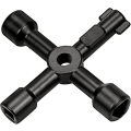 Pikkukuva 1 / 5: Monitoiminen työkaluavain, 4-in-1-avain, radiaattoreille, sähkömittareille, 72 mm
