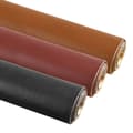 Självhäftande läderlapp - PU-läder - 50x100 cm Black