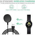 Miniatyrbilde 2 av 5: Kompatibel med Samsung Galaxy Watch 7 FE/7/6/6 Classic / 5/5 Pro/4/4 Classic/3 Lader, Trådløs Ladekabel Dock