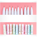 Miniatyrbillede 4 af 5: 10 stk. søde farvepenne til kvinder Toshine farverige gelpenne flerfarvede penne til Bullet Journal-skrivning Roller Ball Fine Point-penne F Multicolored