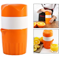 Miniatyrbillede 1 af 5: Manuel citruspresser - citron- og frugtpresser - 17,5*9,5 cm - miljøvenligt PC-materiale - orange