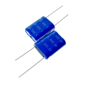 Pikkukuva 4 / 5: 2 kpl 8.5x17x21mm Superkondensaattori 5.5V 2F Super Farad -kapasitanssi Käämitystyyppinen energian varastointi ajoneuvoon varmuuskopiointiin 2F
