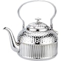 Miniatyrbillede 1 af 5: 1400ml Rustfrit Stål Tekande med Infuser, Antik, Velegnet til Induktion eller Gasblus
