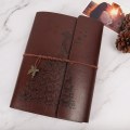 Pikkukuva 4 / 5: Valokuva-albumi Scrapbook Vintage Nahkakansi 30 Sivua Premium Musta Paperi Muistokirja, Joululahjat