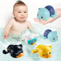 Miniatyrbillede 2 af 5: Toddler badelegetøj Legetøj til badekar med urværk Legetøj til babypool Vandlegetøj Fire stykker