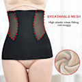 Miniatyrbillede 3 af 5: Kvinders mavebælte, post-partum taljetræner bælte body shaper mavebælte kompressionsbånd, XXL