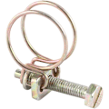 Miniatyrbillede 1 af 4: 10 stk. Dobbelt slangeklemmer Justerbare slangeklemmer Slangeklemmer Vandrørsklemme Rustfrit stål Klemme (29mm（25-29）)