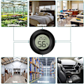 Miniatyrbild 5 av 5: 2-pack Digital LCD-display Utomhus Hygrometer för Inomhus Luftfuktare Avfuktare Växthus Källare