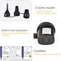 Miniatyrbillede 5 af 5: Elektrisk pumpe til oppustelige genstande Elektrisk luft pumpe, 240V AC/12V DC (Hjem/Bil), 3 dyser, Hurtig oppustning/tømning