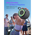 Pikkukuva 2 / 4: Bluetooth-kaiutin Mini kannettava langaton ulkokaiutin RGB-valoilla 360° Surround Stereo Bass Bluetooth V5.3 Pienet kaiuttimet