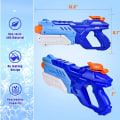 Miniatyrbillede 2 af 5: 3 stk. vandpistoler til børn og voksne - 600CC vandpistoler Super vandblaster Soaker lang rækkevidde høj kapacitet pool strand udendørs vandkamp legetøj