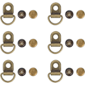 Miniatyrbillede 1 af 5: Snørebåndsspænder, snørebåndstilbehør, snørebåndskroge Bronze