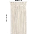 Miniatyrbild 5 av 5: Macrame väggbonad i tyg, macrame dörrhängande boho väggdekoration