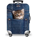 Miniatyrbillede 1 af 5: Rejsetaskebeskyttelse til bagagekuffert, der passer til 18-32 tommer bagage Cat B M
