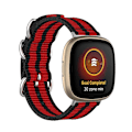 Miniatyrbild 1 av 4: Nylonslinga för Fitbit Versa 3/fitbit Sense Smartwatch