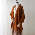 Miniatyrbillede 3 af 4: Cashmere-følelse tørklæder til kvinder Lange frynsetørklæder Dametørklæder