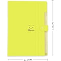 Miniatyrbillede 2 af 5: Udvidbar mappe, A4 brevpapir lommer harmonika dokument taske arrangør tegnebøger filer mapper med spænde lukning til skolekontor