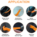 Miniatyrbild 4 av 5: Universal 4 st Car Clip Panel Audio Video Dashboard Demontering Kits Install Pry Tool
